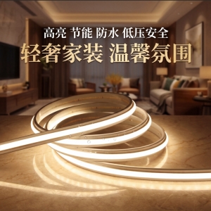 1006 FCOB 真硅胶灯带 